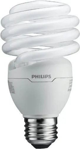 Miniatura 4 de Philips LED 417063 Energy Saver Compact Fluorescent T2 Mini-Twister (reemplazo A19) Bombilla doméstica: 2700 Kelvin, 9 vatios (equivalente a 40 W)