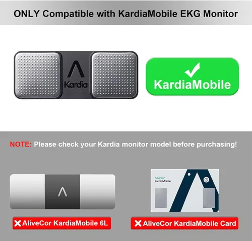 Miniatura 2 de iGuerburn Funda rígida para monitor KardiaMobile ECG, funda para monitor de corazón móvil Kardia, segura de transportar y proporciona una protección
