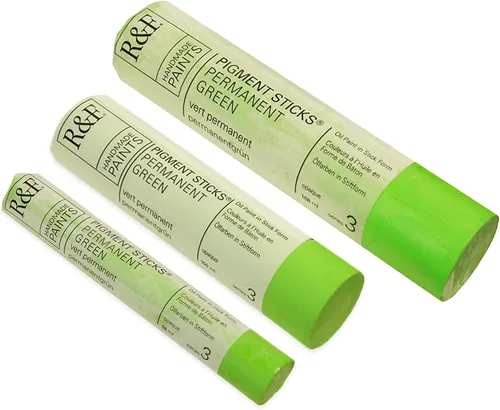 Miniatura 370 de Pinturas R&F Hechas a Mano - Palo de Pigmento al Óleo Profesional, Gris Neutro Medio, 188 ml