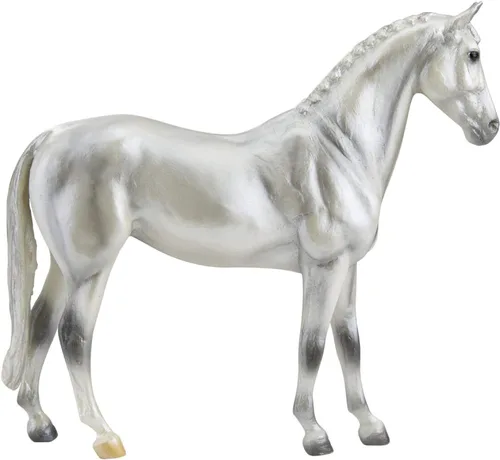 Miniatura 7 de Caballitos Breyer serie Freedom Blue Roan Brabant Juguete de caballo 9.75" x 7" Escala 1:12 Modelo #1052