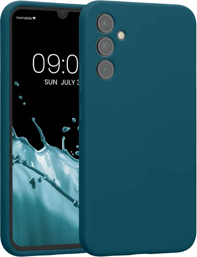 Miniatura 75 de kwmobile Funda compatible con Samsung Galaxy A13 4G - Funda delgada de silicona TPU - Acabado suave al tacto - Amarillo radiante