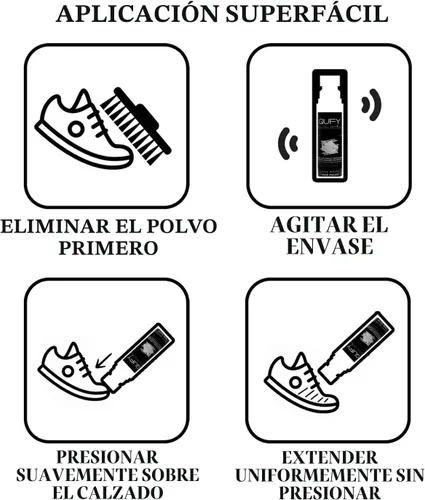 Miniatura 7 de Max White Betún para Zapatos 'Blanqueador de Zapatillas para Zapatos' Lona Cuero y Textiles 'Cubre Rozaduras