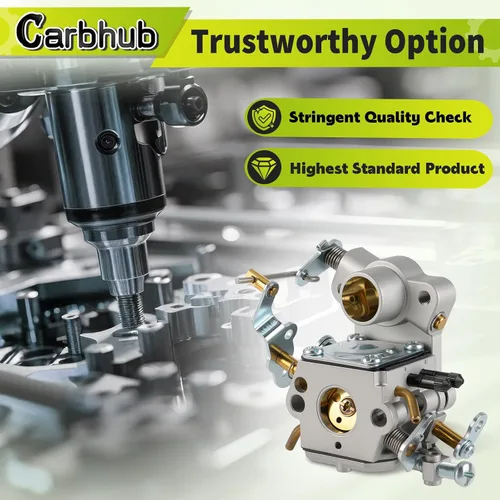 Miniatura 3 de Carbhub Carburador para Poulan P3314 P3416 P3816 P4018 PP3416 PP3516 PP3816 PP4018 PPB3416 PPB4018 PPB4218 42cc Motosierra de Gas de Potencia