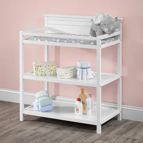 Miniatura 2 de Oxford Baby Cambiador universal con almohadilla, blanco nieve