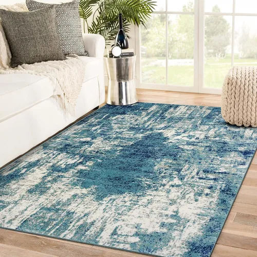 Miniatura 12 de LUXE WEAVERS - Alfombra artística de 5 x 7 pies, gris-gris