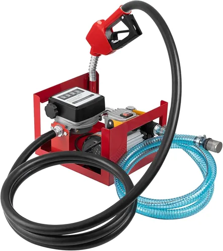 Miniatura 8 de SmarketBuy Bomba de transferencia diésel 12V 200W, bomba de transferencia de combustible eléctrica 10.5 GPM autocebante Kit de bomba de combustible