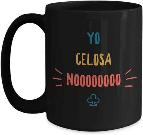Miniatura 5 de Taza Cafe Celosa Vaso, taza de café divertidas, tazas personalizadas, taza de café inspiradoras, taza con mensajes positivos., 11onza
