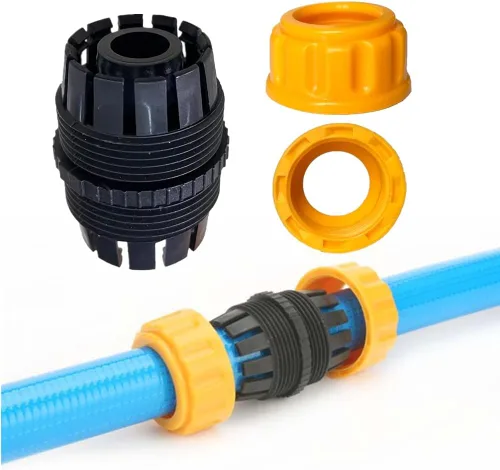 Miniatura 4 de Kit de reparación de manguera de jardín, extensor de conector de reparación de manguera duradero, conectores de manguera de agua de 3/4 pulgadas