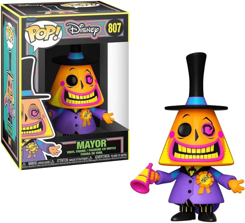 Funko Disney: La pesadilla antes de Navidad - Alcalde (luz negra)