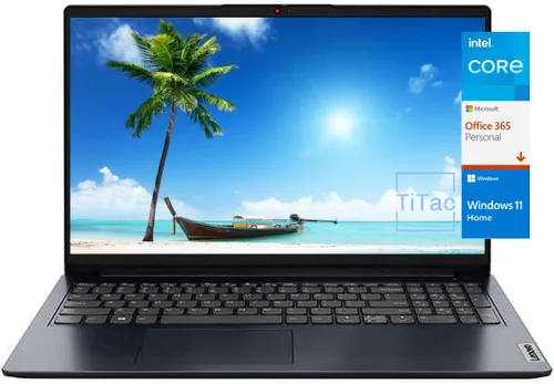 Lenovo IdeaPad - Laptop FHD Premium de 15.6 pulgadas (último modelo), procesador Intel QuadCore, 8 GB de RAM, SSD de 640 GB (128 GB eMMC+512 GB PCIe