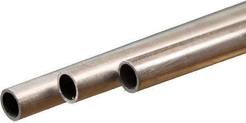 Miniatura 12 de K&S Precision Metals - Tubo redondo de aluminio 386.142 – 0.354 in de diámetro exterior x 0.018 in de pared x 11.811 in de largo – Manualidades