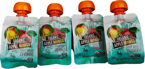 Miniatura 4 de Trader Joe's Trituradoras de salsa de frutas orgánicas de manzana y mango