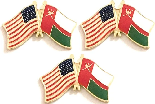 Miniatura 11 de 3 Pines de solapa con banderas de Estados Unidos y países internacionales, paquete de 3 pines dobles con diseño de banderas de Estados Unidos