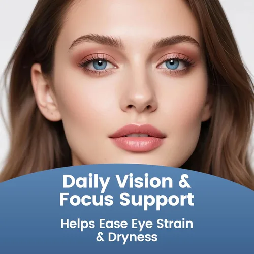 Miniatura 6 de VisioVance Fórmula avanzada 15 en 1 para ojos, vitamina ocular y suplemento mineral con luteína, zinc, luteolina, zeaxantina y extracto de arándano