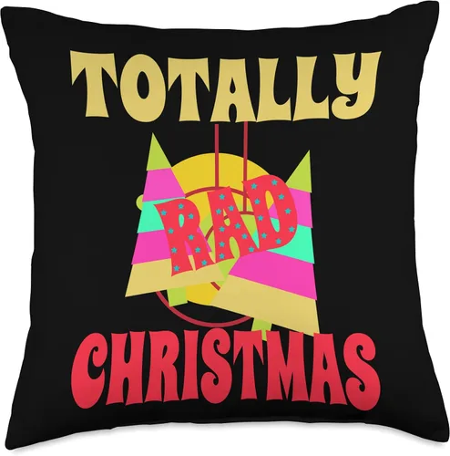 Miniatura 4 de Totally Rad - Almohada para disfraz de Navidad de los años 80, estilo retro de los años 80