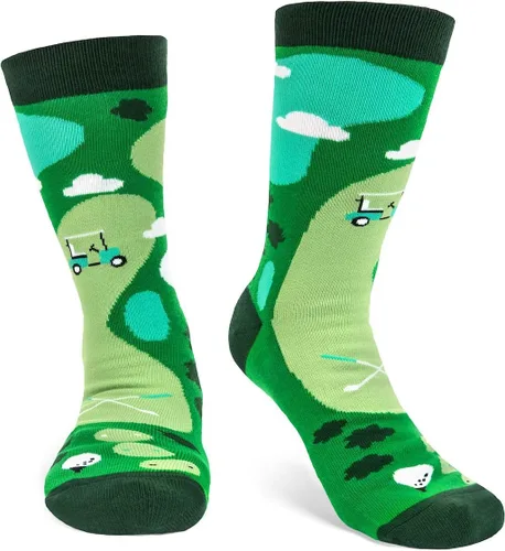Miniatura 5 de I'd Rather Be - Calcetines divertidos para hombres y mujeres, regalos para golf, caza, camping, senderismo, esquí, lectura, deportes y mucho más