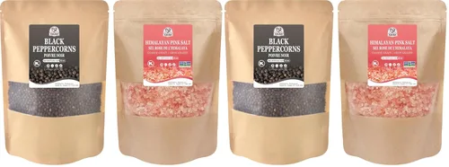 Miniatura 14 de 52USA Granos de pimienta negra entera, 12 onzas (paquete de 1), granos de pimienta para molinillo de repuesto, sin gluten, kosher, totalmente