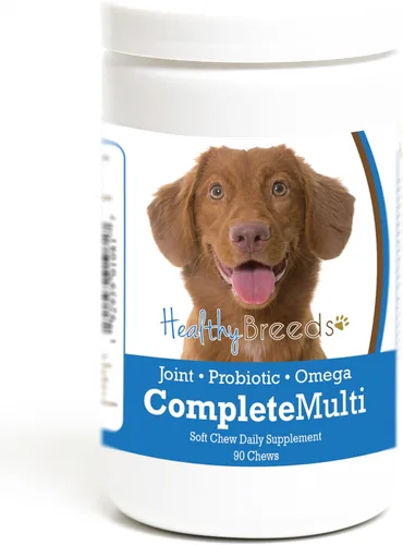Miniatura 426 de Healthy Breeds Pug todo en uno multivitamínico suave masticable 60