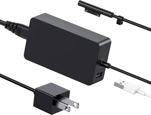 Miniatura 9 de Cargador Surface 3 13W 5.2V 2.5A Adaptador de Corriente CA Cargador de Cable de Reemplazo para Microsoft Surface 3, Modelo 1623 1624 1645 Tablet