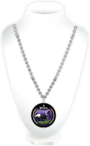 Miniatura 20 de Rico Industries NFL unisex-adult Team Logo Mardi Gras Style Beads