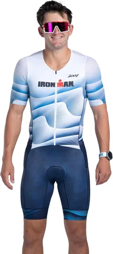 Miniatura 10 de Zoot LTD Tri Aero Fz - Traje de carreras para hombre, manga corta, aerodinámico, ciclismo, carrera, natación, ciclismo, correr, tri, con bolsillos