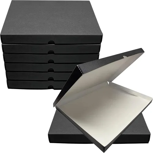 Miniatura 38 de Lineco Caja de almacenamiento de folio de archivo. Caja de almacenamiento con borde de metal, tapa de concha. 9.5 x 12.5 x 1.75 pulgadas.