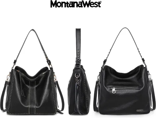 Miniatura 3 de Montana West Hobo Bag for Women Large Conceal Carry Purse and Handbag Crossbody Shoulder Bag with Holster