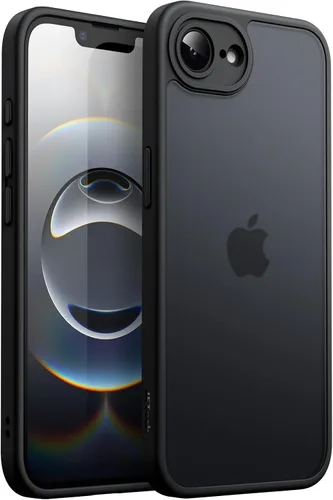 Miniatura 11 de JETech Funda mate para iPhone 17 de 6.3 pulgadas, protección contra caídas de grado militar, carcasa trasera translúcida esmerilada minimalista