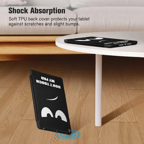Miniatura 7 de Fintie SlimShell - Funda para iPad de 9ª/8ª/7ª generación (modelo 2021/2020/2019) de 10.2 pulgadas - [Soporte para lápices incorporado] Cubierta