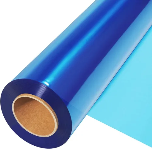 Miniatura 14 de JOYIT Rollo de Celofán Iridiscente de 35 pulgadas x 50 pies – Rollo de Celofán Iridiscente, Papel de Regalo Arcoíris para Cestas de Regalo de Flores