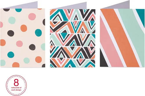 Miniatura 2 de American Greetings Tarjetas en blanco con sobres, patrones surtidos (48 unidades)
