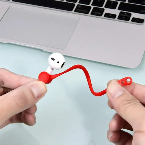 Miniatura 5 de Ganchos para auriculares para AirPods, ganchos seguros antipérdida para auriculares Apple AirPods 1 y 2 (negro)