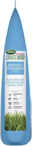 Miniatura 11 de Scotts Turf Builder Grass Seed Kentucky Bluegrass Mix - Grass Seed Plus Fertilizante para césped y mejorador de suelo, crece césped verde denso