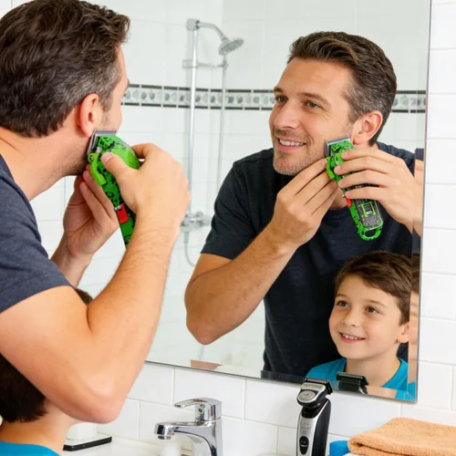 Miniatura 8 de Cortadora de pelo profesional para hombres, kit de peluquería inalámbrico para cortar y arreglar el cabello, juego de cortapelos para corte de pelo