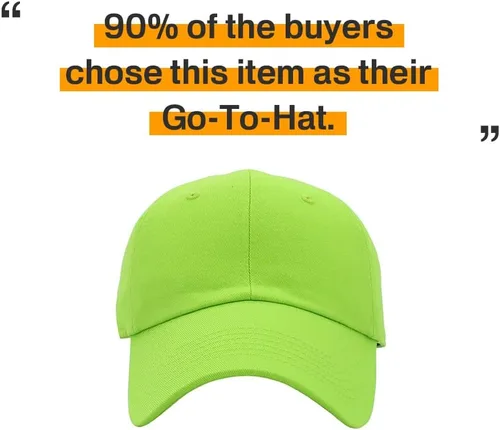 Miniatura 5 de Original Classic Trucker Low Profile Hat Men Women Baseball Cap Dad Hat Adjustable Unconstructed Plain Cap