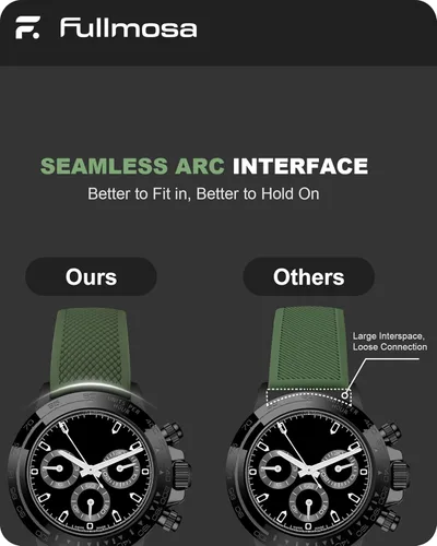 Miniatura 5 de Fullmosa 22mm 20mm 24mm Bandas de silicona para relojes sin huecos compatibles con Samsung Galaxy Watch 7 6 5 4 3, Galaxy Watch 46mm 42mm, Garmin
