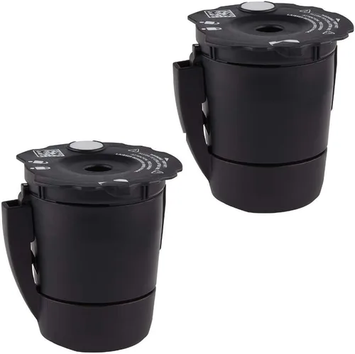 Joystar Filtro universal de repuesto para café molido Keurig My K-Cup, compatible con cafeteras Keurig 2.0 K200, K250, K300, K350, K400 y Classic
