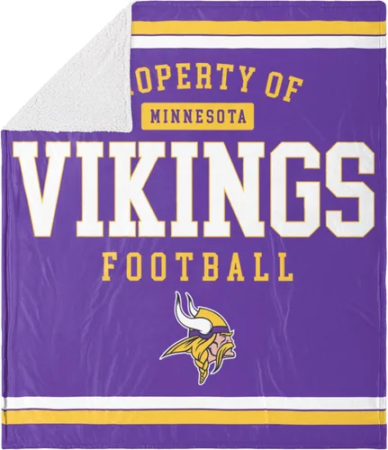 Miniatura 21 de FOCO NFL - Manta de felpa sherpa unisex para adultos, con logotipo de equipo de la NFL, 60 x 70 pulgadas