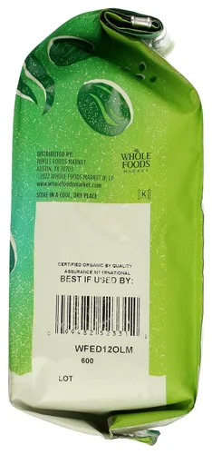 Miniatura 7 de Whole Foods Market, Organic La Mesa Café molido tostado medio ligero, cacao, almendras, caramelo y limón, 12 onzas