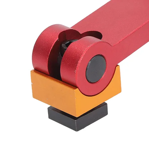 Miniatura 8 de Localizador de parada de tornillo de banco ajustable para pieza de trabajo de ranura CNC T, molino de posicionamiento preciso molino de tornillo