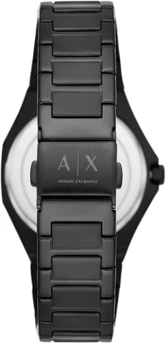 Miniatura 3 de AX Armani Exchange Reloj para mujer, reloj octogonal de tres manecillas para mujer con correa de acero inoxidable o silicona