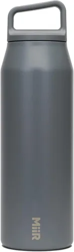 Miniatura 21 de MiiR - Botella de agua de boca ancha - Botella de agua aislada de 32 onzas en acero inoxidable con aislamiento de vacío de doble pared, diseño a