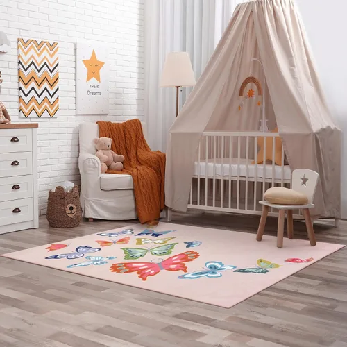 Miniatura 14 de STARUIA Alfombra negra con video gamer para habitación de niños, pequeña alfombra lavable de 3 x 5 pies para dormitorio de niños, alfombra suave