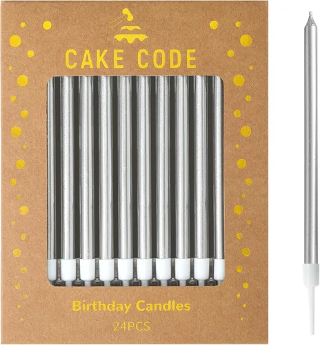 Miniatura 11 de Velas Rosa Oro Larga y Delgada de Cumpleaños, Velas para Pastel, Fiestas de Cumpleaños, Decoraciones de Boda, Velas para Fiestas Oro rosa