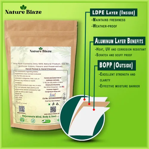 Miniatura 4 de Nature Blaze Amla en polvo natural (7.05 oz/7.0 onzas, polvo Awla)