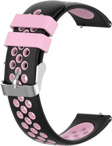 Miniatura 5 de FitTurn Bandas de liberación rápida con agujero transpirable de 0.787 in compatibles con Garmin Approach S40/Forerunner 245 645 165