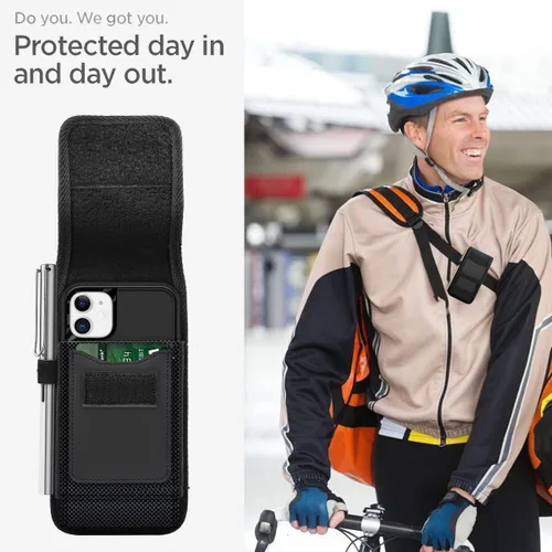 Miniatura 2 de Funda para iPhone 15/14/13/12/11 Pro Max con clip para cinturón, funda protectora para teléfono, fundas para teléfono celular, funda para teléfono
