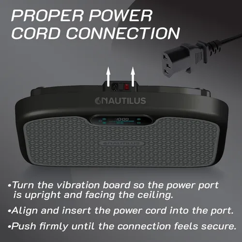 Miniatura 6 de Nautilus Vibratone Pro Vibration Plate - Plataforma de ejercicio y fitness para cuerpo completo, fuerza muscular, circulación