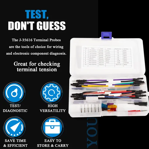Miniatura 3 de TP-300-A Kit de sondas de prueba de terminal apto para vehículos GM: una alternativa asequible a EL-35616-300-A, 35616, J-35616