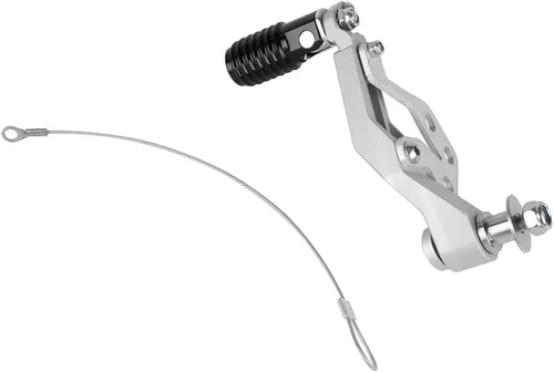 Miniatura 3 de Para BMW R1200GS R1250GS GS LC Adventure R1200 R1250 2013-2023 Palanca de pedal de palanca de cambios plegable ajustable para motocicleta (plata)